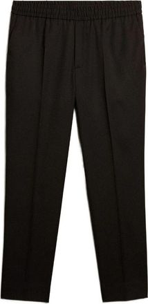 Golden Goose Logo-plaque Virgin Wool Trousers