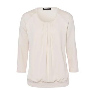 Frank Walder Frank Walder - Elegante Blouse - Dames - Blouses & Shirts - Beige - Maat: 5XL