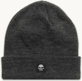 Turtle Fur Explorer Cuffed Beanie in Charcoal at Nordstrom