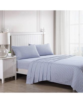 Laura Ashley Rosemarie Cotton 300Tc Sateen Sheet Set