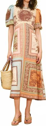 Alemais Alberta Midi Dress In Multi