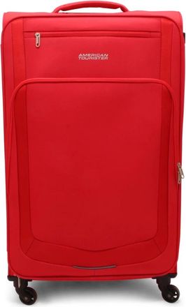 American Tourister Large Suitcases, male, Red, Size: ONE SIZE Summer Session A467 Spinner L