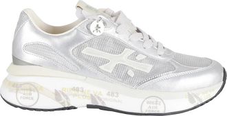 Premiata Moerund 7798 - Dames - Sneakers - Grijs - 38 EU - Leer - Schoenen