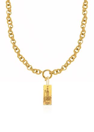 Hermina Athens Aphrodite Charm Kyklos Chain Accessories