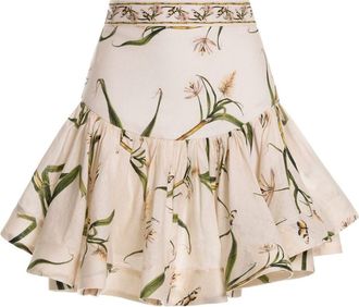 Agua Bendita Jacarina Azucar Skirt in Multicolor at Nordstrom, Size Small