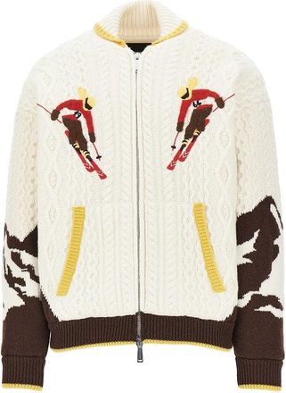 Dsquared2 Giacca in maglia imbottita Snowy Dream Man M