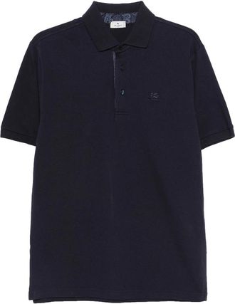 Etro Logo-embroidered Polo Shirt