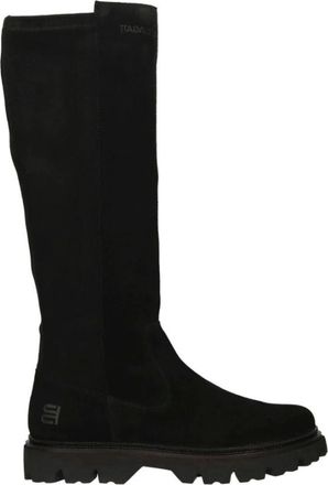 Bagatt Zwarte enkellaarsjes voor vrouwen - Dames - Hoge Laarzen - Zwart - 39 EU - Polyester - Schoenen