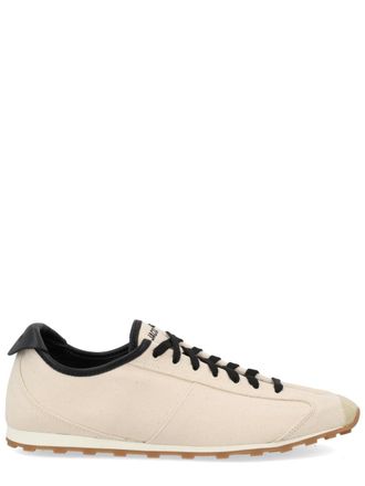 Jacquemus Les Tennis Low-Profile Lamb Leather Sneakers