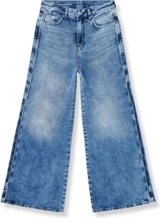 Diesel Wide Jeans - Dames - Loose Fit Jeans - Blauw - W26 - Jeans