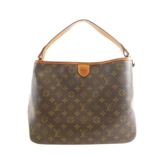Louis Vuitton Pre-owned Shoulder Bags, female, Brown, Size: ONE SIZE Pre-owned Delightful PM Shoulder Bag