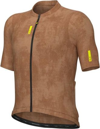 Al&eacute; Pragma Crash S/S Jersey Velotrikot f&uuml;r Herren | braun