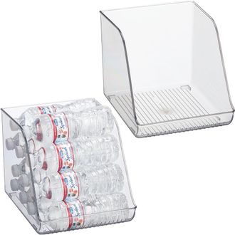 iDesign Plastic Water Bottle Organizer for Fridge & Pantry, Clear, 2-Pack at Nordstrom