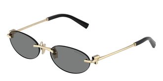 Tiffany & Co. TF3119D Asian Fit 602187 Mens Sunglasses Gold Size 56