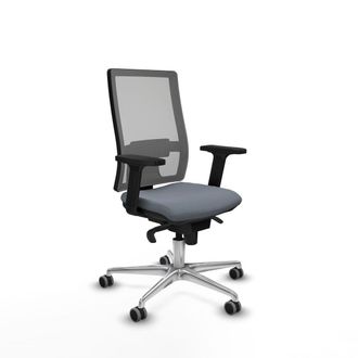 Piqueras y Crespo Piqueras Et Crespo Horna Silla De Oficina Gris Ajustable