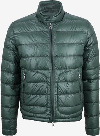 Moncler Kurze leichte Daunenjacke mit Stehkragen Acorus
