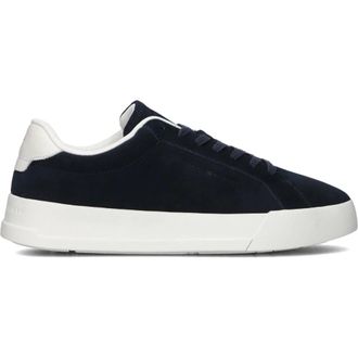 Tommy Hilfiger Schoenen, Heren, Blauw, 44 EU, Su&egrave;de, Stijlvolle Court Sneakers