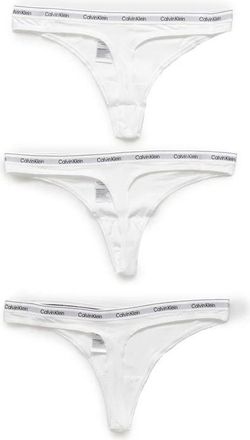 Calvin Klein Katoenen Ondergoed Collectie Lente/Zomer - Dames - Onderbroek - Wit - XL - Katoen - Ondergoed