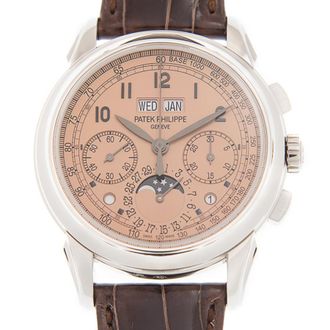 Patek Philippe Pre-owned Patek Philippe Grand Complications Chronograph Salmon Dial Mens Watch 5270P-001