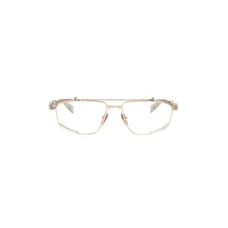 Balmain Glasses, unisex, Yellow, Size: ONE SIZE Brigade V Optical Glasses