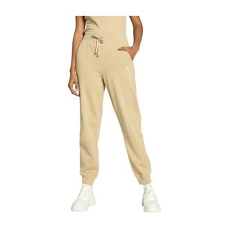Puma Puma - Better Sportswear High-Waist Sweatpants - Dames - Sport - Beige - Maat: XL Katoen