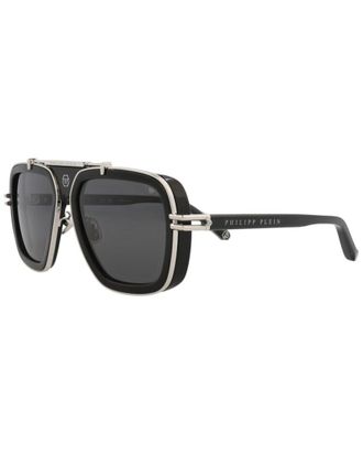 Philipp Plein Mens 57Mm Sunglasses