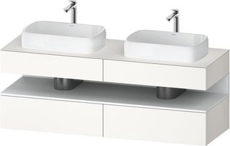 Duravit Qatego Consola Mueble Bajo Lavabo, 2 Extensiones, 2 - Duravit