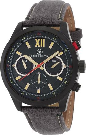 Brooklyn Watch Co. Stuyvesant Quartz Green Dial Mens Watch BW-8128-GQ-08-GRY