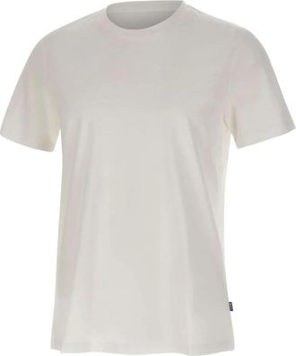 HUGO BOSS Slim Fit Mercerized Cotton T-shirt - Heren - T-shirts - Wit - 2XL - Katoen - Tops