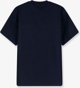 Burberry Mens T-Shirt Seth Organic Cotton Black T-Shirts And Polos