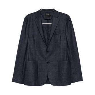 Ermenegildo Zegna Heren, Pakken, Blauw, Maat: XL