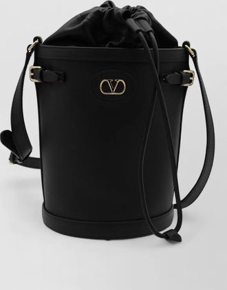 Valentino Garavani bucket bag adjustable strap gold tone hardware