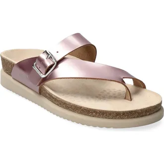 Mephisto Helen Toe Loop Sandal in Pink Perla at Nordstrom, Size 10