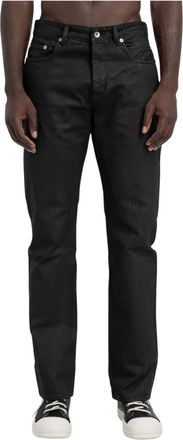 Rick Owens Heren, Jeans, Zwart, Maat: W33 Katoen