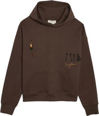 Song for the Mute Felpa con cappuccio - Marrone