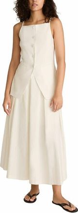Rebecca Taylor Sleeveless Structured Top in Milk at Nordstrom, Size 12