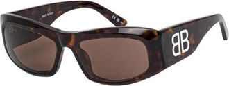 Balenciaga Zonnebrillen - Dames - Zonnebrillen - Bruin - 60 MM - Accessoires