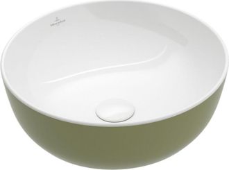Villeroy & Boch Lavabo Sobre Encimera Redondo Villeroy Et Boch Artis Verde Salvia