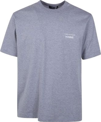 Comme Des Gar&ccedil;ons Camiseta con logo - Tops - Hombre - Gris - L