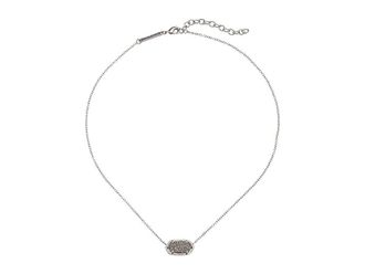 Kendra Scott Elisa Pendant Womens Necklace Womens Necklace Rhodium/Platinum Drusy