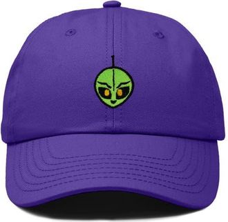 Dalix Duder Alien Dad Cap in Purple at Nordstrom