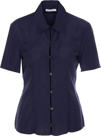 Patrizia Pepe Camicia in cotone - Blu