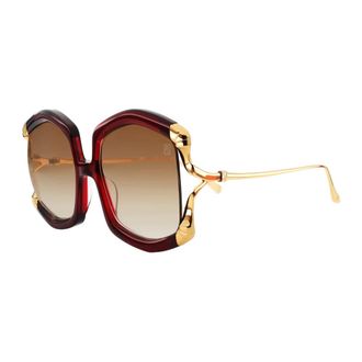 Anna-Karin Karlsson La Vie En Rose Sunglasses - unisex - Anna Karin Karlsson - Sunglasses - Red - 59 MM - Accessories