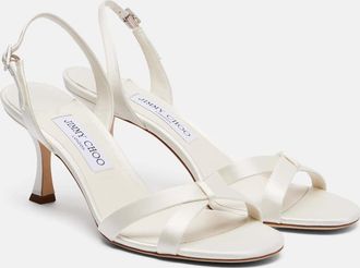 Jimmy Choo London Elsy 70 satin sandals