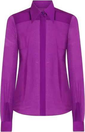 Dolce & Gabbana Mujer, Blusas y Camisas, Púrpura, Talla: S
