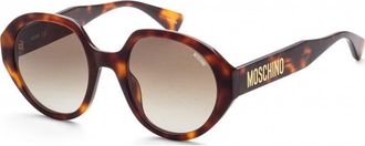 Moschino Womens MOS126 S 53 05L Sunglasses - Brown - One Size