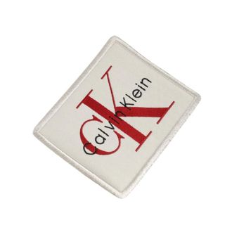 Calvin Klein Truien & Vesten, Dames, Beige, XL, Katoen, Woven Label Roll Neck