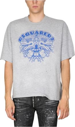 Dsquared2 Uomo, Top, Grigio, L, new