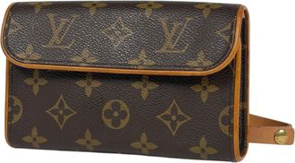 Louis Vuitton Brown Monogram Fanny Pack Pochette Pouch (Pre-Owned)
