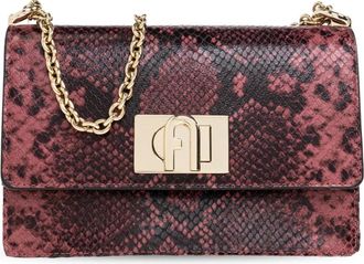 Furla 1927 Shoulder Bag - Dames - Schoudertassen - Roze - ONE Size - Leer - Tassen